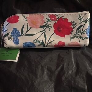 Kate Spade Multicolor Floral Cosmetic Bag
